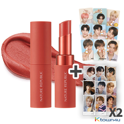 [EXP.2022.11] [NATURE REPUBLIC] REAL MATTE LIPSTICK 09 PUMPKIN BROWN