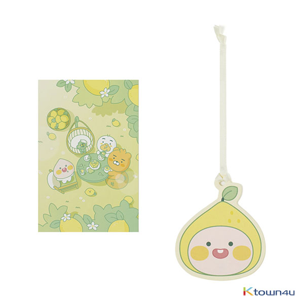 [KAKAO FRIENDS] Lemon Terrace Paper Air Freshener+Card (Apeach)