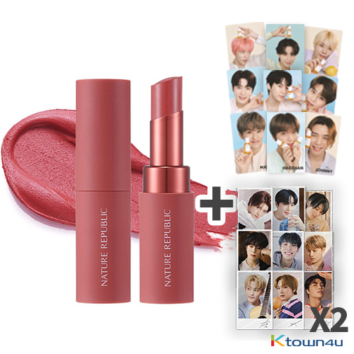 [NATURE REPUBLIC] REAL MATTE LIPSTICK 10 ROSE BEAN LATTE