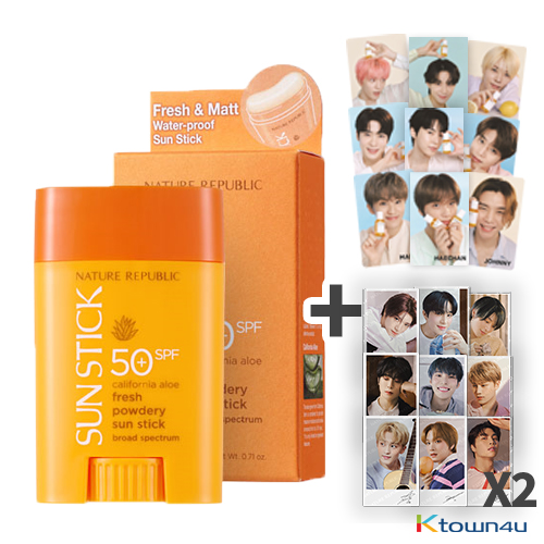 [保质期.2022.09][EVENT][NATURE REPUBLIC] 加州芦荟防晒棒  SPF50+PA++++