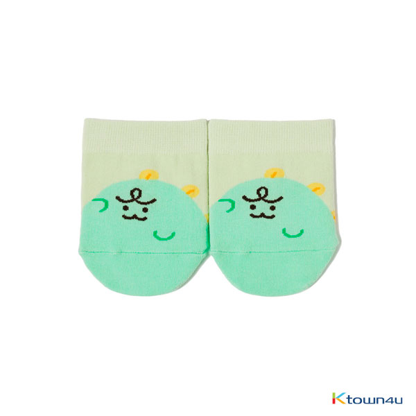 [KAKAO FRIENDS] 女式半袜子（绿色）-Jordy 