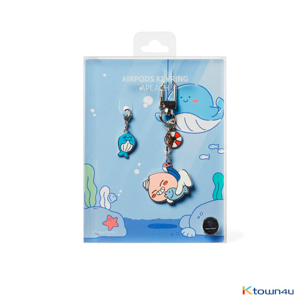 [KAKAO FRIENDS] Marine Airpods Keyring (Apeach)