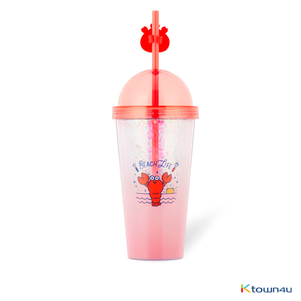 [KAKAO FRIENDS] Beach Pub Dome Tumbler (Apeach)