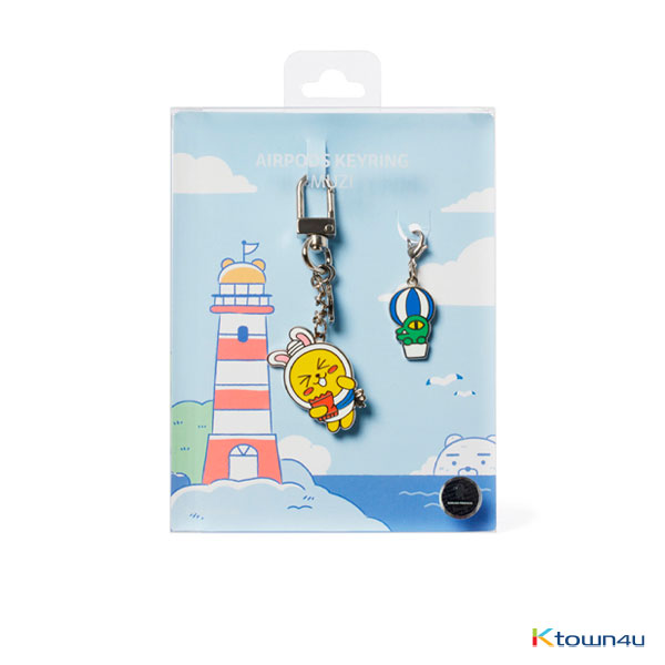 [KAKAO FRIENDS] Marine Airpods Keyring (Muzi&Con)