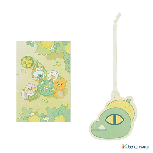 [KAKAO FRIENDS] Lemon Terrace Paper Air Freshener+Card (Con)