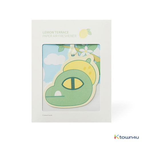 [KAKAO FRIENDS] Lemon Terrace Paper Air Freshener+Card (Con)