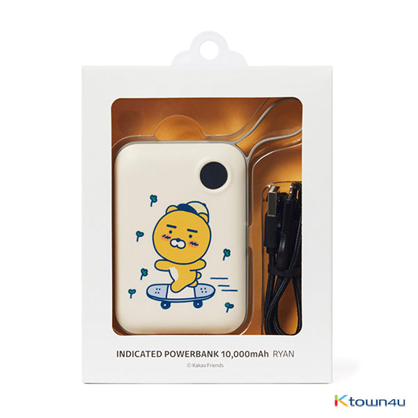 [KAKAO FRIENDS] Portable Battery 10,000mAh (Ryan)(EMS is unavailable due to the lithium battery)