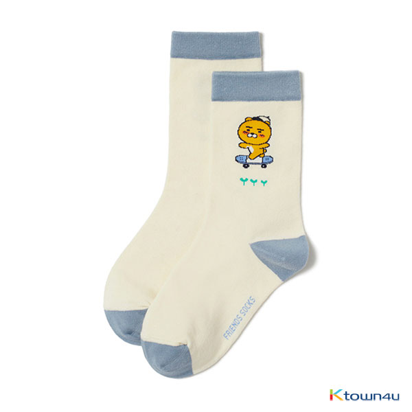 [KAKAO FRIENDS] Medium Socks (unisex) (Board Ryan)