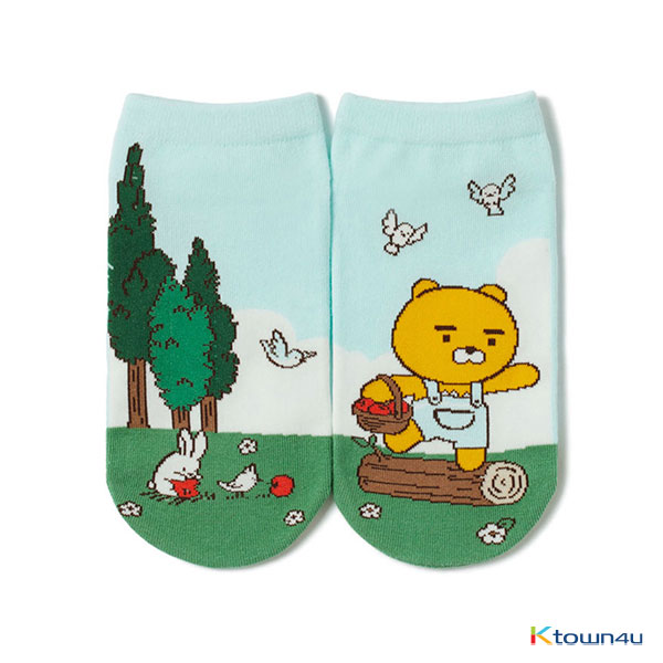 [KAKAO FRIENDS] Story Socks (women) (Forest Ryan)