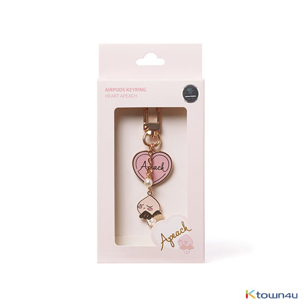 [KAKAO FRIENDS] Airpods Keyring (Heart Apeach)