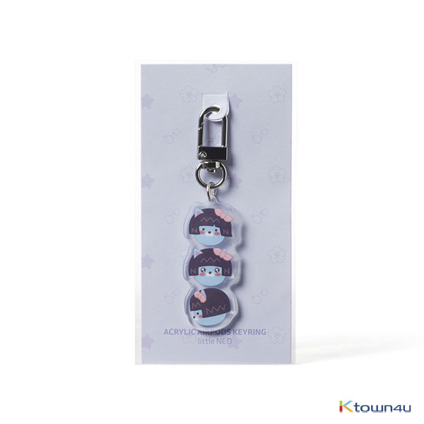 [KAKAO FRIENDS] Acrylic Airpods Keyring (Little Neo)