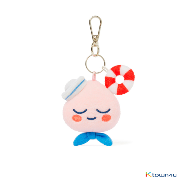 [KAKAO FRIENDS] Marine Face Type Keyring (Apeach)