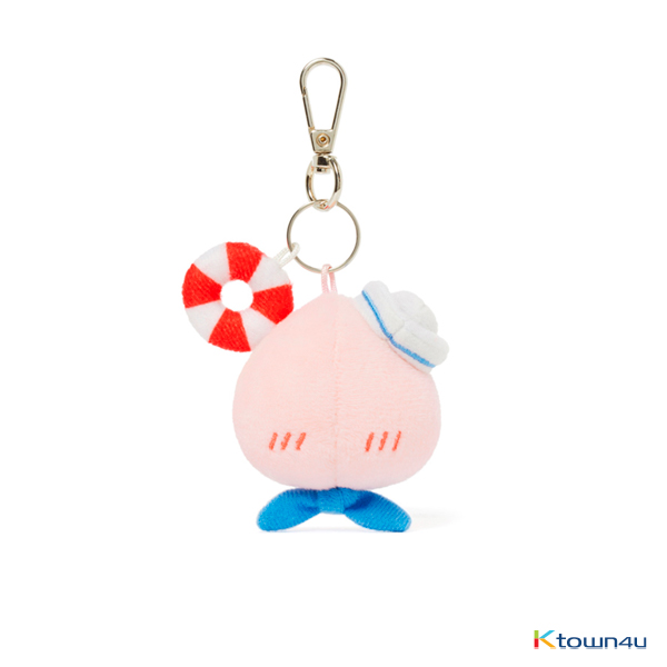 [KAKAO FRIENDS] Marine Face Type Keyring (Apeach)