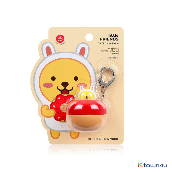 [KAKAO FRIENDS] Key Ring Lip Barm 6g (Little Muzi)