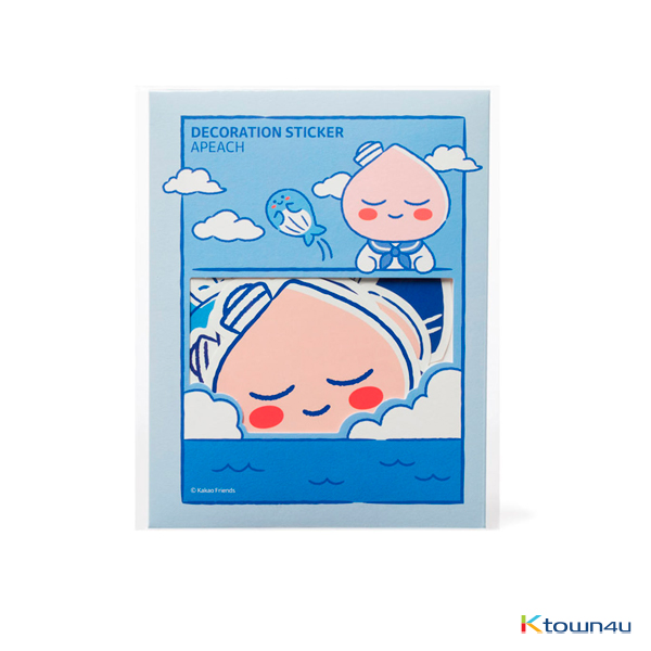 [KAKAO FRIENDS] Marine Deco Sticker (Apeach)