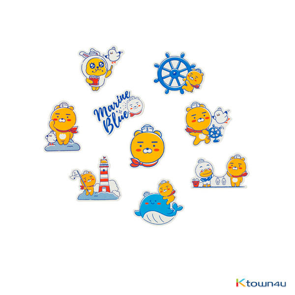 [KAKAO FRIENDS] Marine Deco Sticker (Ryan)