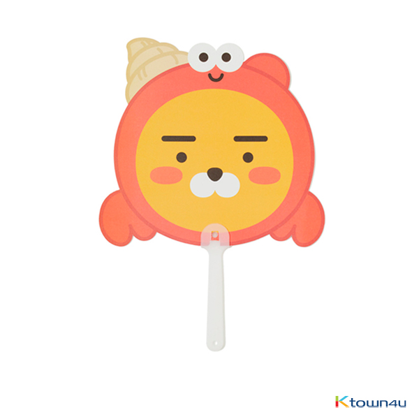 [KAKAO FRIENDS] Beach Pub Hand Fan (Crab Ryan)