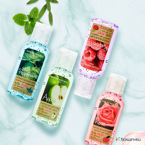 [NATURE REPUBLIC] Hand & Nature Sanitizer Gel 7type