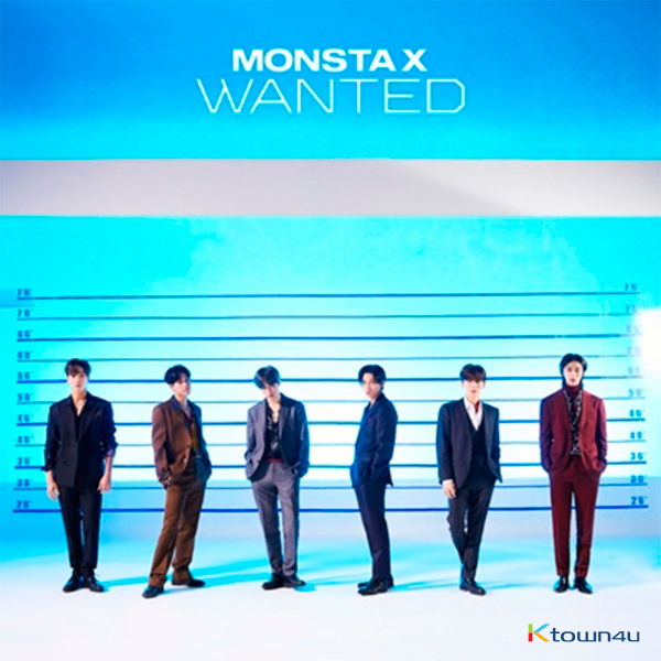 MONSTA X - アルバム [Wanted] (LP Size Jacket) (CD) (限定版 B) (日本盤) （※早期品切れのためご注文がキャンセルになる場合がございます)