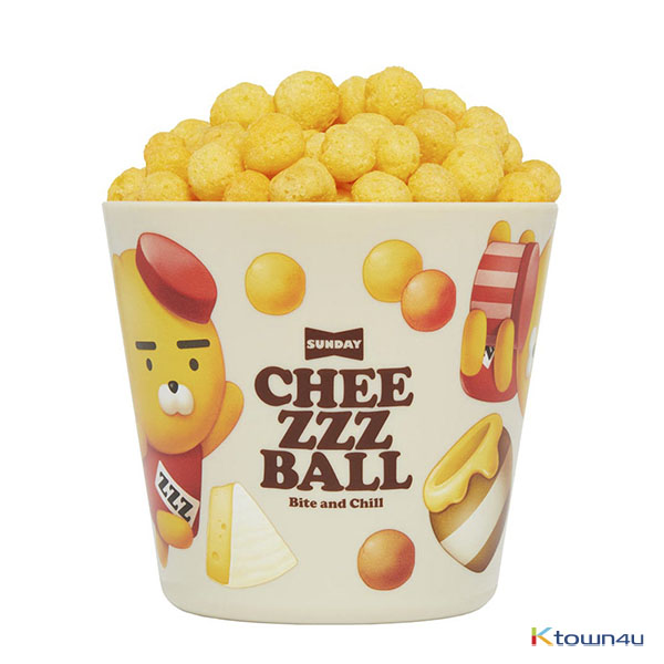 [KAKAO FRIENDS] Sunday Cheezzzball Original Snack Bucket