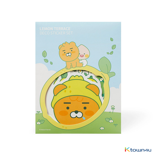 [KAKAO FRIENDS] Lemon Terrace Deco Sticker Set