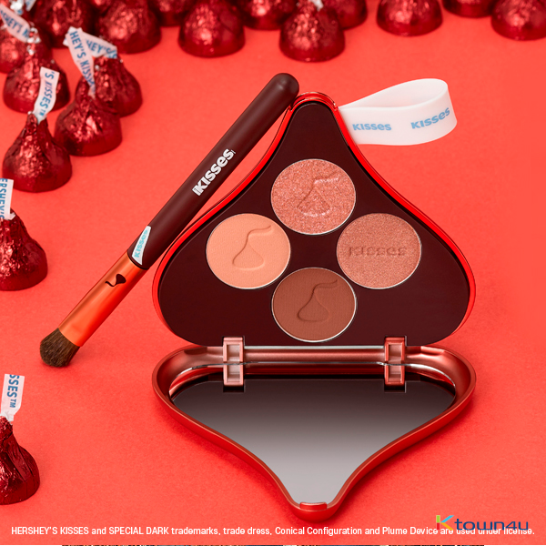 [ETUDE HOUSE] Play Color Eyes HERSHEY'S KISSES Brush Kit #2 ALMOND CHOCOLATE