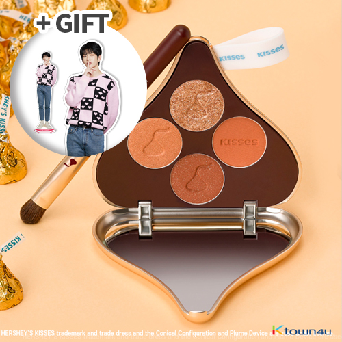 [ETUDE HOUSE] Play Color Eyes HERSHEY'S KISSES Brush Kit #2 ALMOND CHOCOLATE