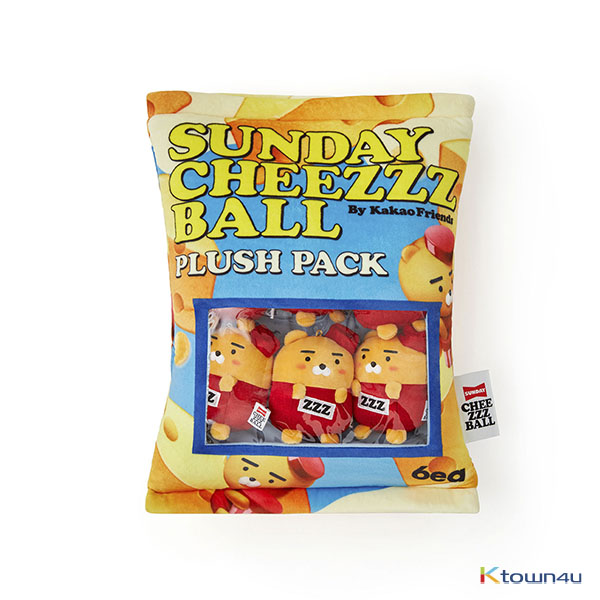 [KAKAO FRIENDS] Cheeezzzball Cushion Pack (Ryan)