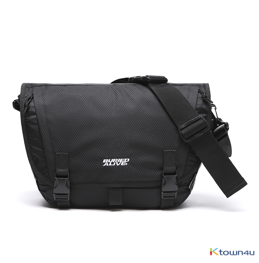 BA X Union Grid Messenger Bag [Black]