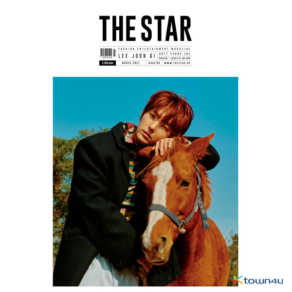 THE STAR 2021.03 (Front Cover : Lee Jun Ki / Back Cover : GOT7 YOUNGJAE)