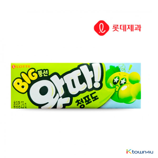 [LOTTE] Watta Gum Green Grape Flavour  23g*1EA