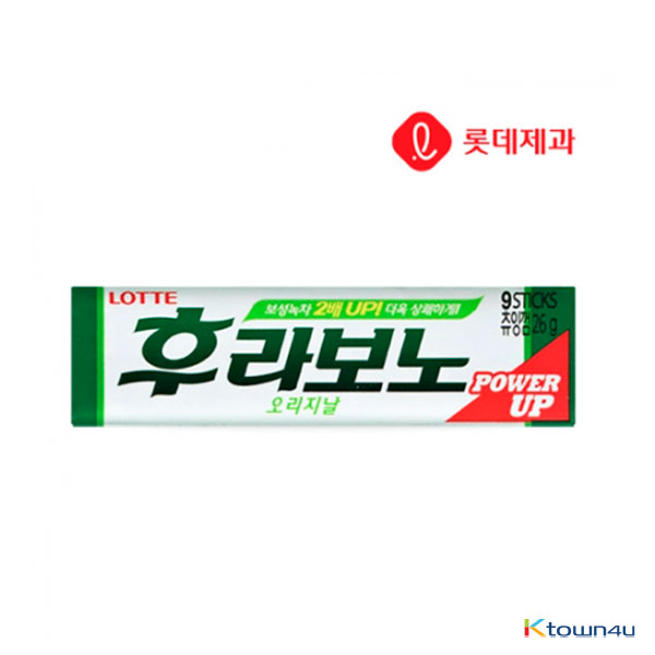 [LOTTE] FLAVONO Original gum 26g*1EA