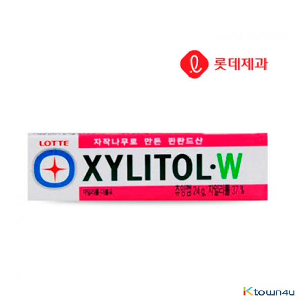 [LOTTE] XYLITOL-W gum 24g*1EA