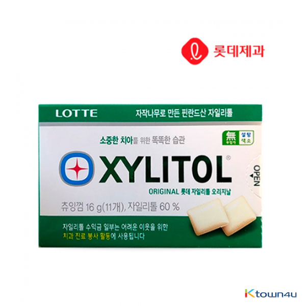 [LOTTE] XYLITOL original gum 16g*1EA