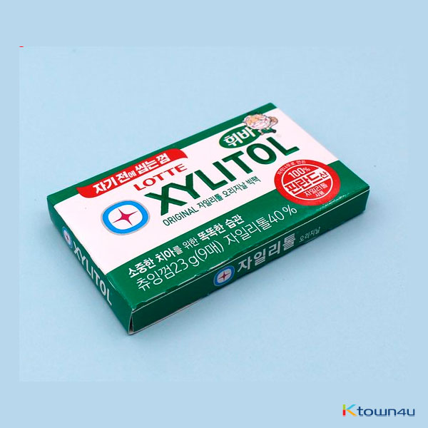 [LOTTE] XYLITOL original gum 23g*1EA