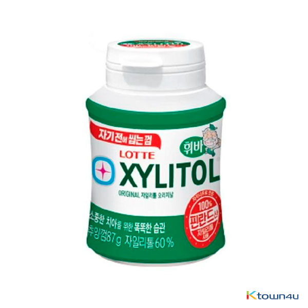[LOTTE] XYLITOL  gum original mint flavour 97g*1EA