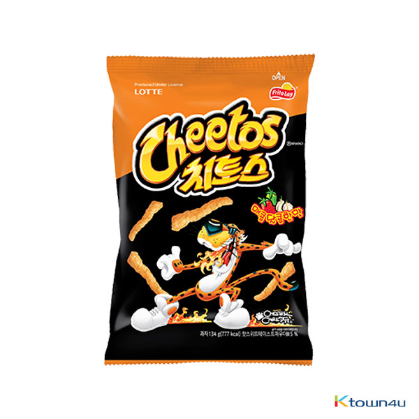 [LOTTE] CHEETOS Sweet Spicy flavor Big Size 134g*1EA