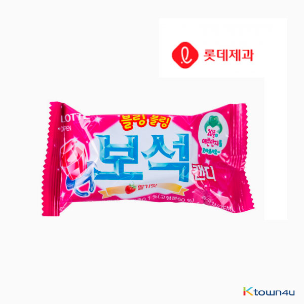 [LOTTE] Bling Bling jewely candy- Strawberry Flavour  13g*1EA