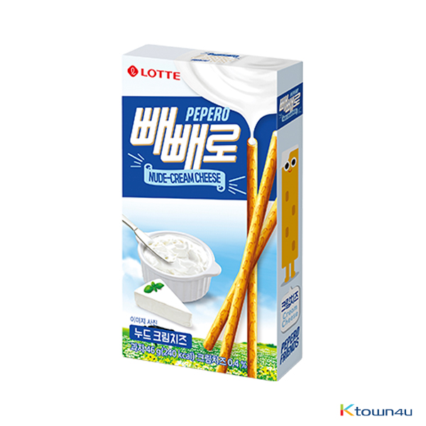 [LOTTE] NUDE - CREAM CHEESE Pepero 46g*1EA