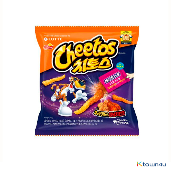 [LOTTE] CHEETOS Fried & Seasoned Chicken flavor Small Size 80g*1EA