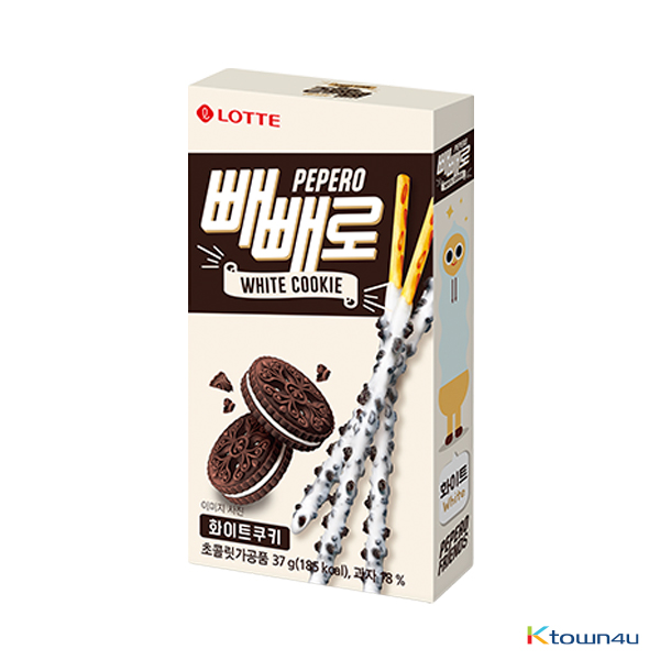 [LOTTE] White Cookies Pepero 37g*1EA