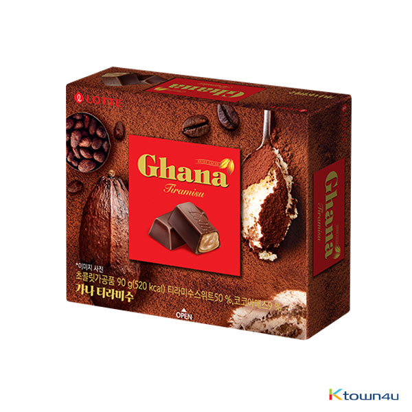 [LOTTE] Ghana Tiramisu 90G*1EA