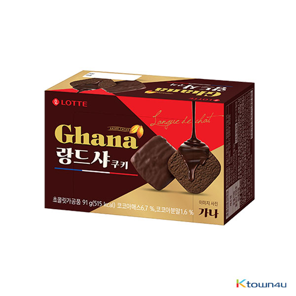 [LOTTE] Ghana Landsha Cookies 91g*1EA
