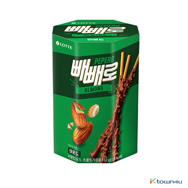 [LOTTE] Almonds Pepero 132g*1EA