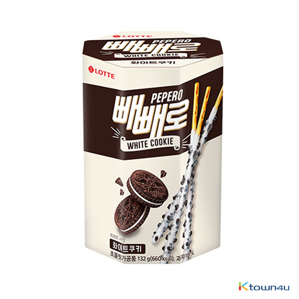 [LOTTE] White Cookies Pepero 132g*1EA