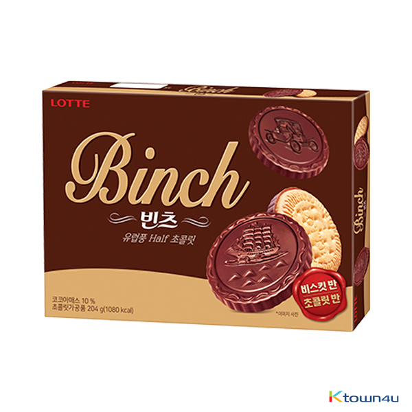[LOTTE] Binch Chocolate Cookies 204g*1EA