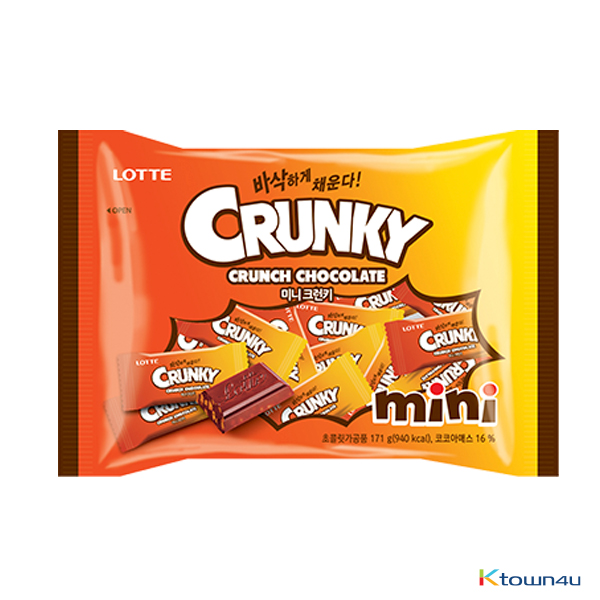 [LOTTE] Mini Crunky 171g*1PACK