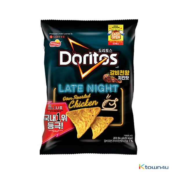 [LOTTE] Doritos Korean Kalbi Sauce Chicken Flavour Small Size 84g*1EA 