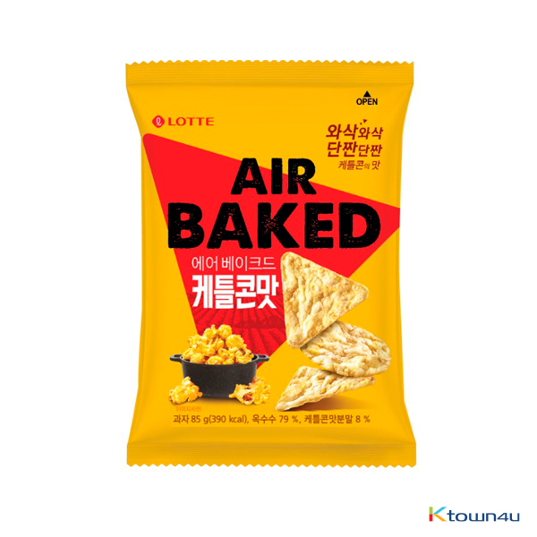 [LOTTE] Air Baked Kettle corn chip Big Size 85g*1EA