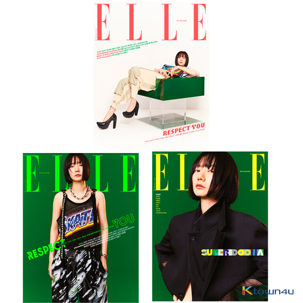 [韓国雑誌]ELLE 2021.03 (コンテンツ: イ・ジョンソク 10p, GOT7 YUGYEOM 8p, Red Velvet Joy 8p)